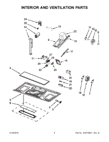 04 - Interior And Ventilation Parts parts for Whirlpool Microwave YKMHS120ES0 from AppliancePartsPros.com