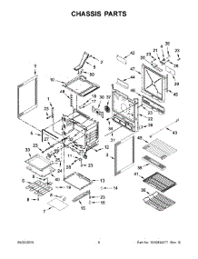 04 - Chassis Parts parts for Whirlpool Range YKSIB900ESS0 from AppliancePartsPros.com