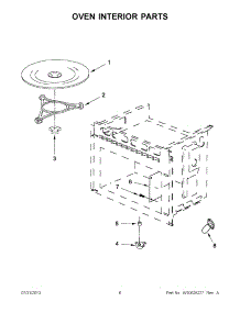 03 - Oven Interior Parts parts for Whirlpool Microwave YUMV4084BS0 from AppliancePartsPros.com