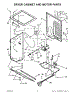 04 - Dryer Cabinet And Motor Parts