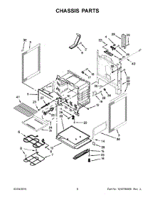 04 - Chassis Parts parts for Whirlpool Range YWFE330W0EW0 from AppliancePartsPros.com