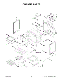 04 - Chassis Parts parts for Whirlpool Range YWFE540H0ES0 from AppliancePartsPros.com