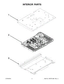 03 - Interior Parts parts for Whirlpool Range YWFI910H0AS1 from AppliancePartsPros.com