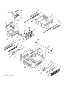 08 - Large Door Assembly parts for Ge Range ZGP484NGR3SS from AppliancePartsPros.com