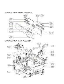 Panel Parts parts for Lg Dishwasher LDF7932BB / from AppliancePartsPros.com