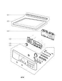 Control Panel Parts parts for Lg Dryer DLE3050W / from AppliancePartsPros.com
