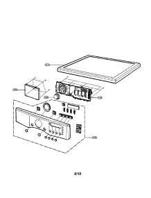 Control Panel / Plate parts for Lg Dryer DLE3777E / from AppliancePartsPros.com