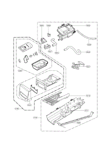 Panel Drawer Parts parts for Lg Dryer DLEX2650W / from AppliancePartsPros.com