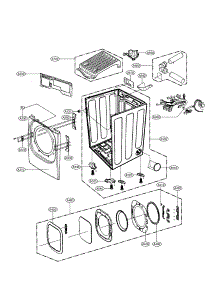 Drum And Motor Parts parts for Lg Dryer DLEX2801R / from AppliancePartsPros.com