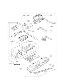 Panel Drawer Assembly And Guide Assembly Parts parts for Lg Dryer DLEX3470V / from AppliancePartsPros.com