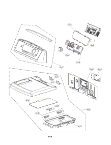 Control Panel Parts parts for Lg Dryer DLEX5680V / from AppliancePartsPros.com