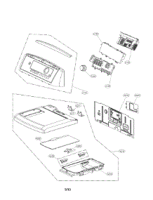 Control Panel Parts parts for Lg Dryer DLEX5780VE / from AppliancePartsPros.com