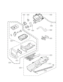 Panel And Drawer Parts parts for Lg Dryer DLGX2651W / from AppliancePartsPros.com