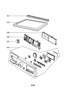 Control Panel / Plate parts for Lg Dryer DLGX2902V / from AppliancePartsPros.com