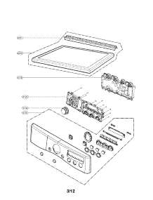 Control Panel And Plate Assembly Parts parts for Lg Dryer DLGX3071R / from AppliancePartsPros.com