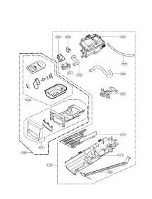 Panel Drawer Assembly And Guide Assembly Parts parts for Lg Dryer DLGX3071R / from AppliancePartsPros.com