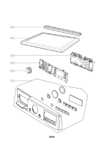 Control Panel Parts parts for Lg Dryer DLGX3251V / from AppliancePartsPros.com