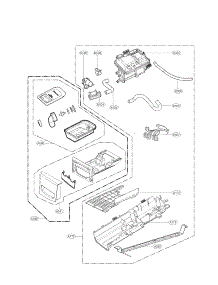 Panel Drawer Assembly And Guide Assembly Parts parts for Lg Dryer DLGX3471W / from AppliancePartsPros.com