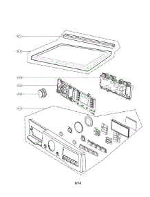 Control Panel Parts parts for Lg Dryer DLGX3571V / from AppliancePartsPros.com