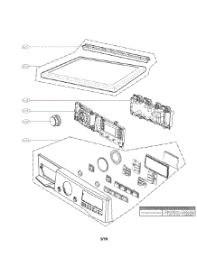 Control Panel Parts parts for Lg Dryer DLGX3571W / from AppliancePartsPros.com
