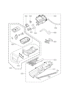 Panel Drawer Parts parts for Lg Dryer DLGX3571W / from AppliancePartsPros.com