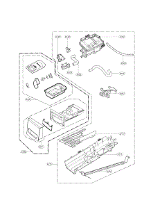 Panel Drawer Assembly And Guide Assembly Parts parts for Lg Dryer DLGX4071V / from AppliancePartsPros.com