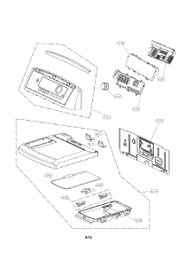 Control Panel Parts parts for Lg Dryer DLGX5681V / from AppliancePartsPros.com
