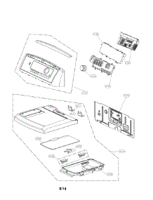 Control Panel Parts parts for Lg Dryer DLGX5681W / from AppliancePartsPros.com