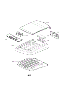 Control Panel And Plate Assembly Parats parts for Lg Dryer DLGY1202V / from AppliancePartsPros.com