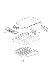 Control Panel And Plate Assembly Parats parts for Lg Dryer DLGY1202W / from AppliancePartsPros.com