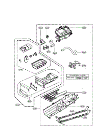 Panel Drawer Parts parts for Lg Dryer DLHX4072V / from AppliancePartsPros.com