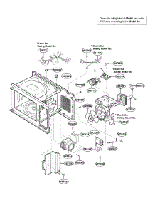 Oven Interior Parts (Ii) parts for Lg Microwave LCRM1240ST01 / from AppliancePartsPros.com