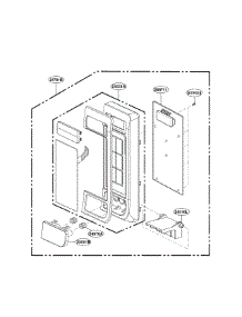 Controller Parts parts for Lg Microwave LMA1180ST / from AppliancePartsPros.com