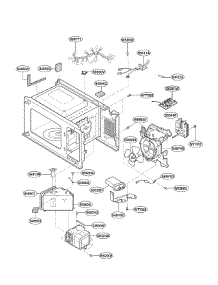 Interior Parts parts for Lg Microwave LMA1180ST / from AppliancePartsPros.com