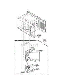 Latch Board Parts parts for Lg Microwave LMA2112WT / from AppliancePartsPros.com