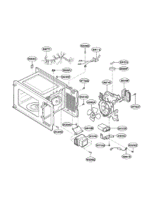 Interior Parts parts for Lg Microwave LMA2112WT / from AppliancePartsPros.com