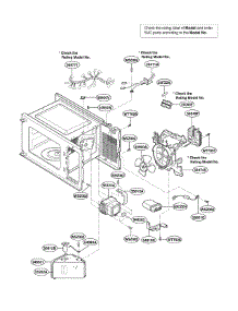 Interior Parts (I) parts for Lg Microwave LMAB1240ST / from AppliancePartsPros.com
