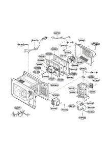 Interior Parts parts for Lg Microwave LMH1517CV / from AppliancePartsPros.com