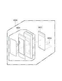 Controller Parts parts for Lg Microwave LMH1517CVST / from AppliancePartsPros.com