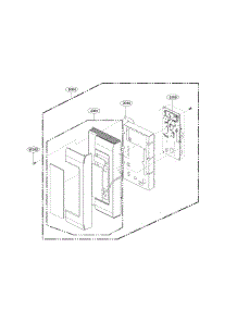 Controller Parts parts for Lg Microwave LMH2235ST / from AppliancePartsPros.com