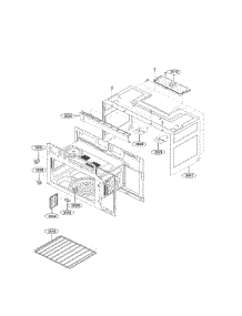 Cavity Parts parts for Lg Microwave LMH2235ST / from AppliancePartsPros.com