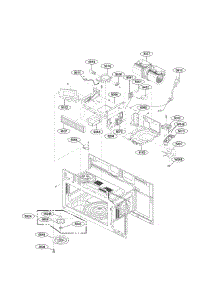 Interior Parts 2 parts for Lg Microwave LMH2235ST / from AppliancePartsPros.com