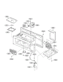 Interior Parts (I) parts for Lg Microwave LMV1645SB / from AppliancePartsPros.com