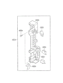 Latch Board Parts parts for Lg Microwave LMV1645SW01 / from AppliancePartsPros.com
