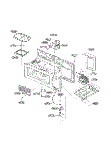 Interior Parts (I) parts for Lg Microwave LMV1645SW01 / from AppliancePartsPros.com