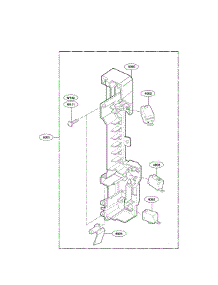 Latch Board Parts parts for Lg Microwave LMV1650ST / 01 from AppliancePartsPros.com