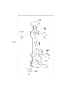 Latch Board Parts parts for Lg Microwave LMV1650SW / from AppliancePartsPros.com