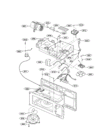 Interior Parts (Ii) parts for Lg Microwave LMV1650SW / from AppliancePartsPros.com
