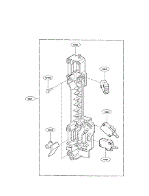 Latchboard Parts parts for Lg Microwave LMV1813SW / from AppliancePartsPros.com