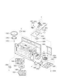 Interior Parts parts for Lg Microwave LMV1814SB / from AppliancePartsPros.com
